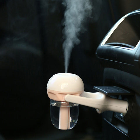 2019 Drop Shpping 12V Multicolor Air Purifier Aroma Diffuser Air Humidifier Silent Creative Essential Oil Maker Fogger