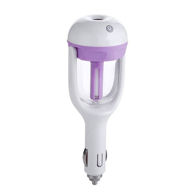 2019 Drop Shpping 12V Multicolor Air Purifier Aroma Diffuser Air Humidifier Silent Creative Essential Oil Maker Fogger
