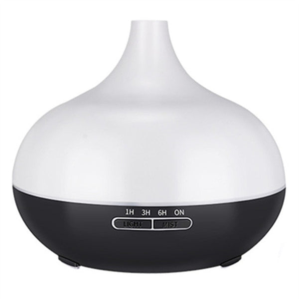Searide 400ml Air humidifier Aromatherapy Ultrasonic wood Aroma Essential Oil Diffuser 7 Changeable LED Colors For Home Office