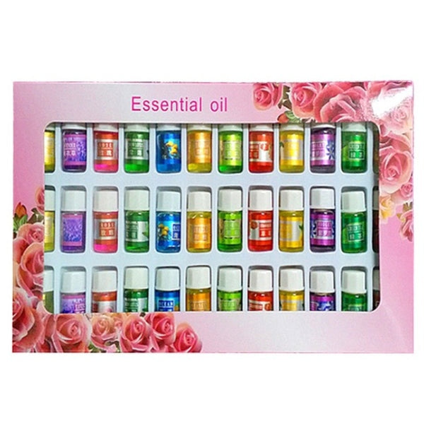 Oils 36Pcs/Set Water-soluble Essential Oil 12 Kind 3ML Fragrance Aromatherapy Oil Natural Spa Oil Relieve Stress Body Care Oil