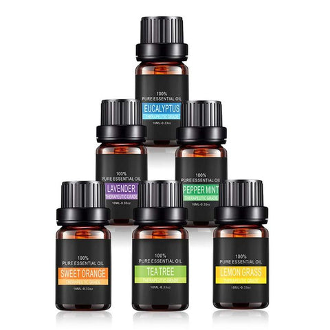 100% Pure Plant Essential Oils Lavender Lemongrass Tree Oil For Aromatic Aromatherapy Diffusers Aroma Oil  Natural Air