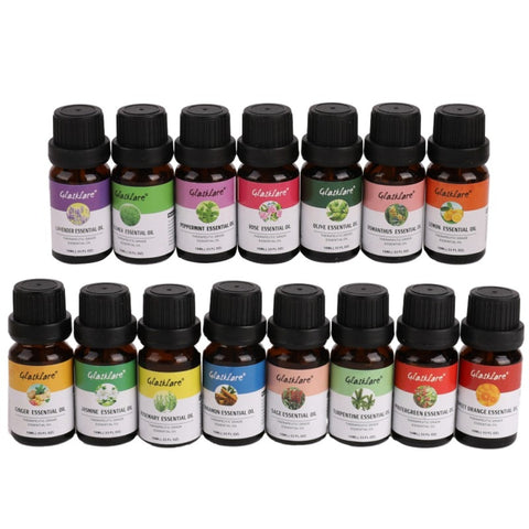 10ml Pure Natural Essential Oils Aromatic Oil With Stress Relief Body Care Skin Helps Sleep