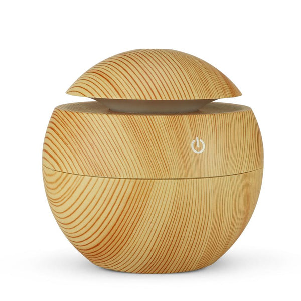 NMT-036 7 Colors Change LED Night light USB Aroma Air Humidifier Essential Oil Diffuser Wood Grain Ultrasonic Cool Mist Maker