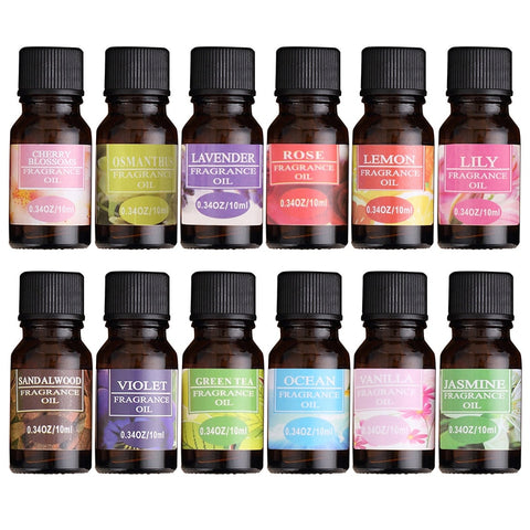 Natural Plant Extract Essential Oil Water-soluble Flower Fragrance Relieve Stress Humidifier Lamp Air Freshening Aromatherapy