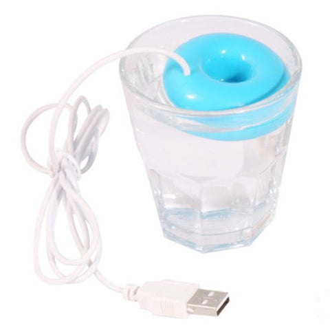 Donut Negative Ion Humidifier Aroma Essential Oil Diffuser Cross-border Special USB Powered Mini Sprayer Fogger Mist Maker