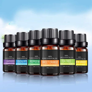 Pure Plant Essential Oils For Aromatic Aromatherapy Diffusers Aroma Oil Lavender Lemongrass Tea Tree Oil Natural Home Air Care
