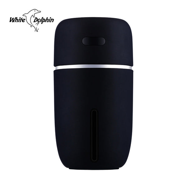 White Dolphin Mini USB Air Humidifier Aroma Diffuser With Changing LED Air Vaporizer Car Essential Oil Aromatherapy Diffuser